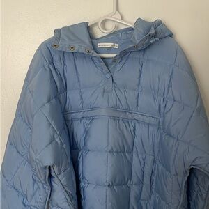 NWOT Altar'd State Light Blue Puffer Jacket